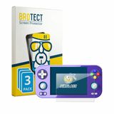 BROTECT Screenprotector 3 Stuks voor Anbernic RG 476H Beschermglas transparant