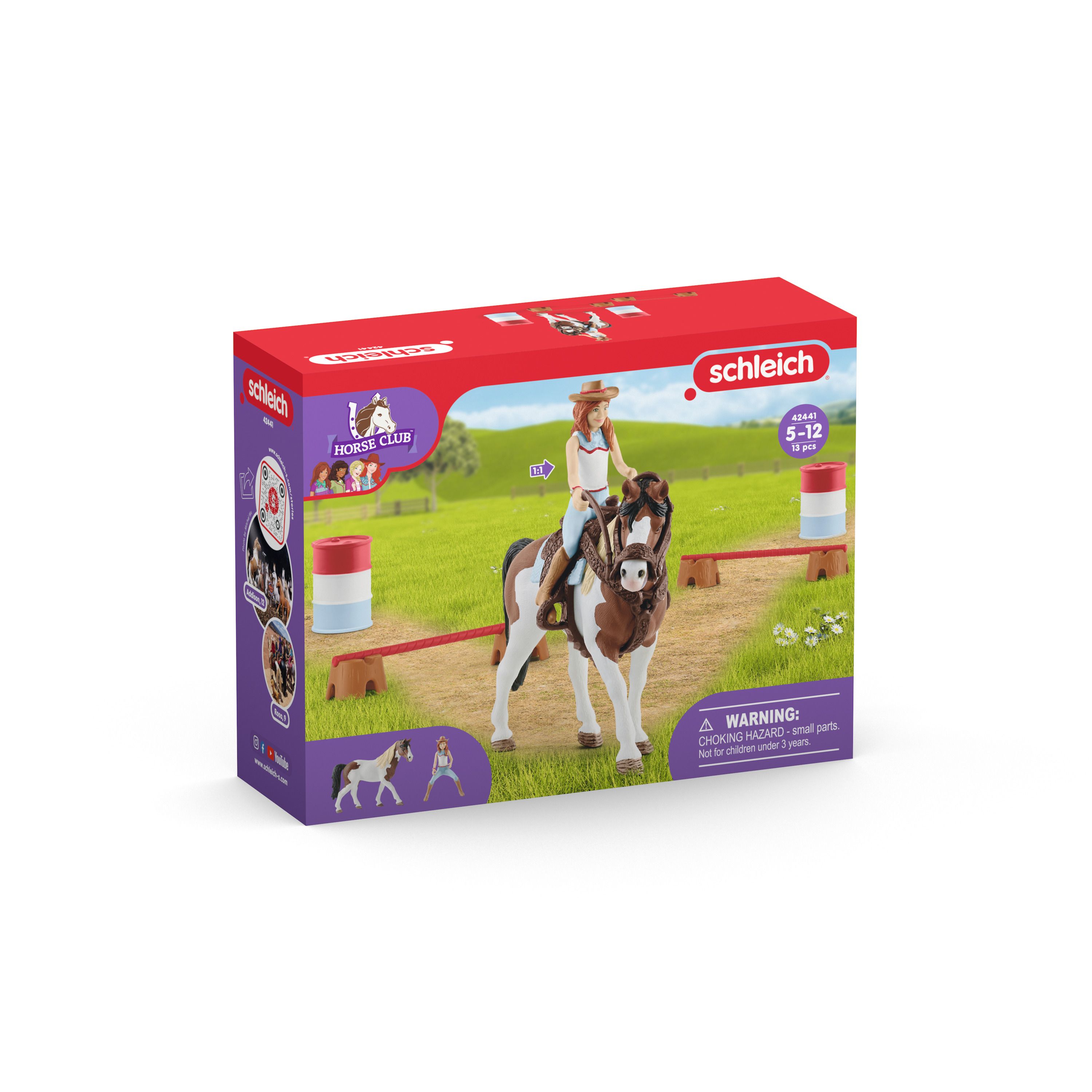 Schleich HORSE CLUB Hannahs Western Rijset 42441