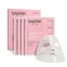 Korean Collageen gezichtsmasker, 4 stuks, hydrogel overnachtingsmasker voor glas-huideffect, collageen & hyaluronmasker tegen rimpels met intensieve hydratatie