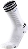 UYN Sokken Everyday Crew Socks Wit/Zwart Gestreept Maat 35-38