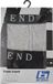 Blend BHNED sous-vêtements lot de 2 boxers pour hommes Noir/Stone Mix Coton/Élasthanne Taille XL