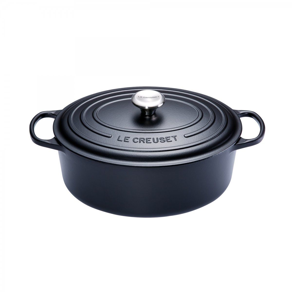 Le Creuset Braadpan Signature - 6.3L - 31cm - Zwart - Gietijzer