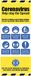 Coronavirus Help de verspreiding te stoppen (1 meter sociale afstand) Roller Banner in geval 2000x800mm display
