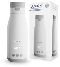 LUVION® Thermosfles Flessenwarmer - Draagbare Flesverwarmer - Wit