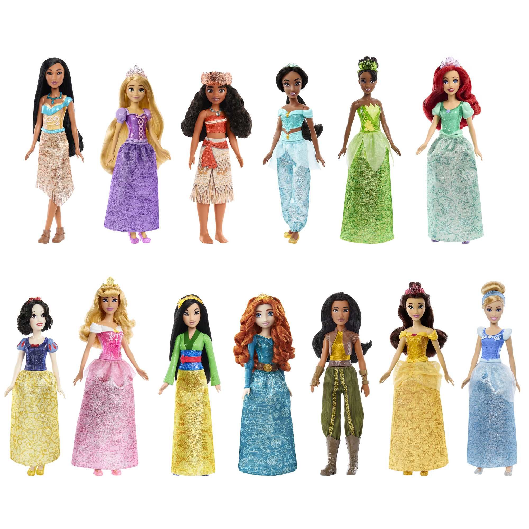 Mattel DISNEY PRINCESS CORE DOLLS ASSORTED.