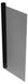 Merkloos Muggennet Raamgaas met klittenband - 150 x 250 cm - Wit - Polyester