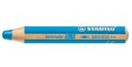 Stabilo Woody 3 in 1 - Cyaan Blauw - 1 stuk