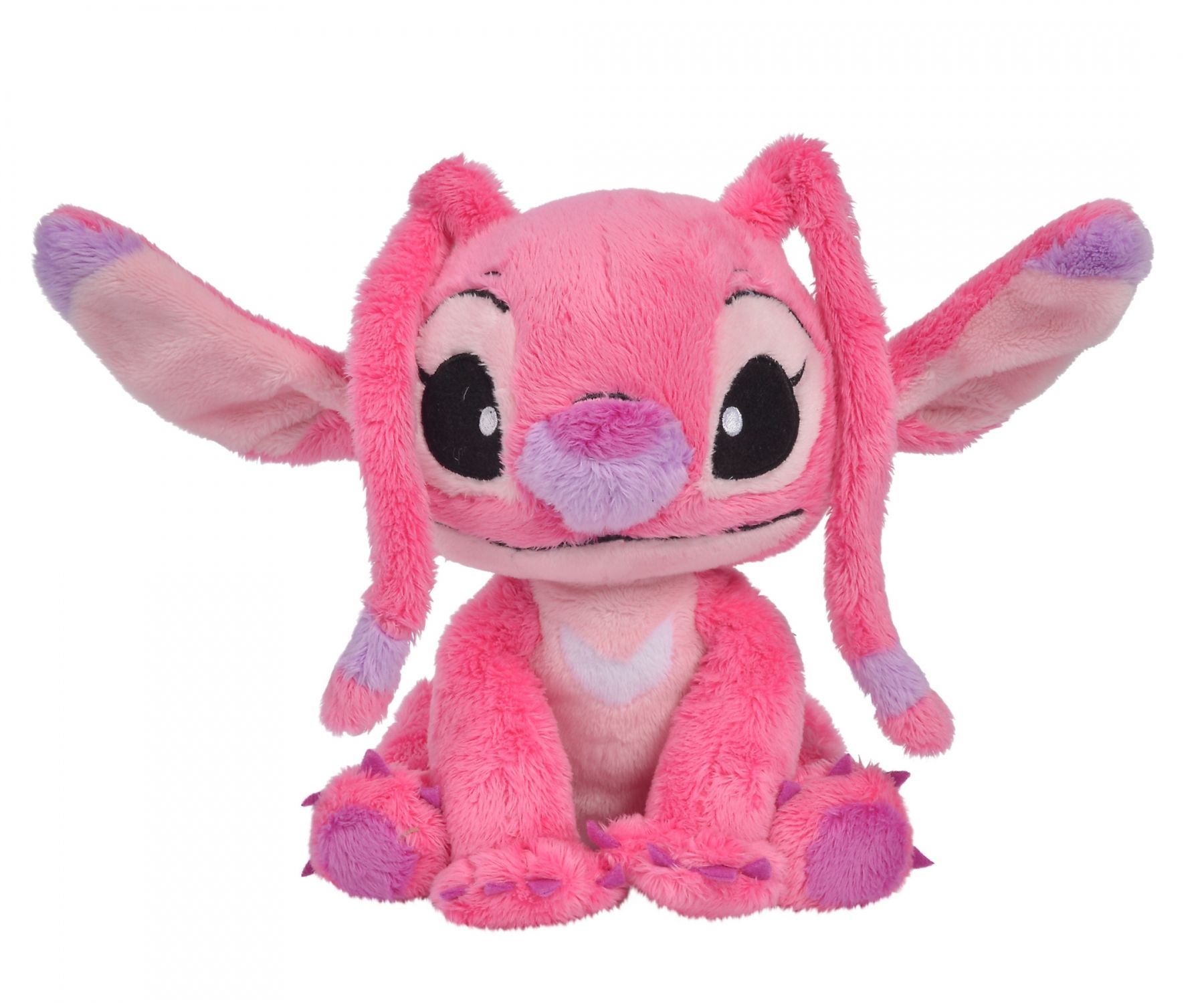 Simba Toys Angel Plush Toy - 25cm - Pink - Disney Lilo & Stitch - Child