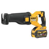 DEWALT Scie sabre 54 V 2 Ah - 2 batteries et coffre Tstak DCS389X2-QW