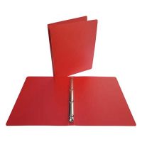 Bronyl ringband met 4 O-ringen - Transparant rood (25 mm)