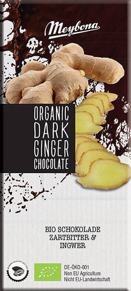 Meybona Meybona Organic Dark Ginger Chocolate