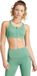 adidas Performance TLRD Impact Luxe High-Support Beha met Rits - Dames - Groen - 95A