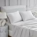 Linen Closet Ultieme Percal Lichtgrijze Queen Set Sheet 4-delige Set