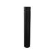 FIREFIX Pelletkachelbuis, 80 mm, roestvrij staal zwart, 500 mm