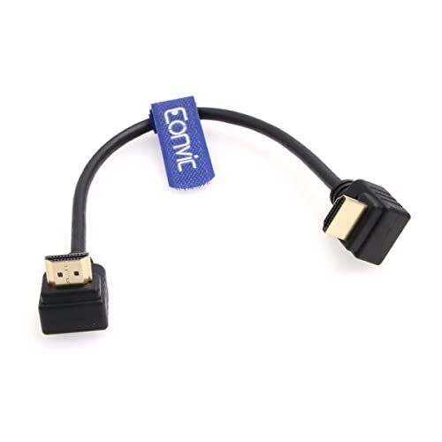 EONVIC 3D HD 4K@60hz 2.0 HDMI naar HDMI Kabel 18Gbps Hoge Snelheid 1080P Mannelijke naar Mannelijke Kabel voor Sony PXW-FS5/PXW-FS5K Atomos Shinobi Ninjav V Monitor