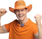 Boland Sunny Cowboyhoed voor volwassenen, oranje