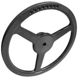 cyclingcolors 1 x V-riemschijf 1 groef Z of SPZ buitendiameter 284 mm primitieve diameter 280 mm gietijzer bouwmachine bosbouw mechanische landbouw