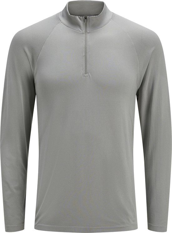 JACK&JONES JCOCNZ SWEAT HIGH NECK Heren Grijs