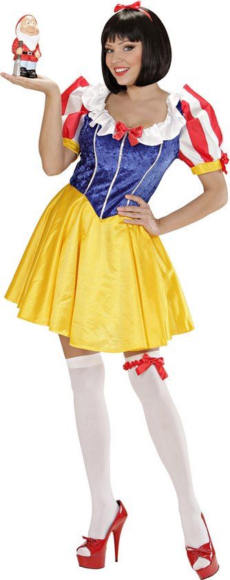 Widmann Sneeuwwitje Kostuum - XL - Vrouwen