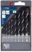 Rotec 8-delig houtspiraalborenset '235', ø3, 4, 5, 6, 7, 8, 9 en 10