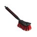 ToM PaR Autowasborstel I Waterborstel I Autowasborstel met wateraansluiting I Snelsluiting voor de waterklep I Dichte borstelharen I Comfortabele handgreep | Tuin | Lengte: 44 cm I Rood