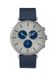 Timex Fairfield Supernova Chronograph TW2R97700 Horloge - Leer - Blauw - Ø 41 mm