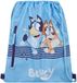 4KidsOnly Bluey Gymtas Blauw Kunststof 40 x 33 x 40 cm