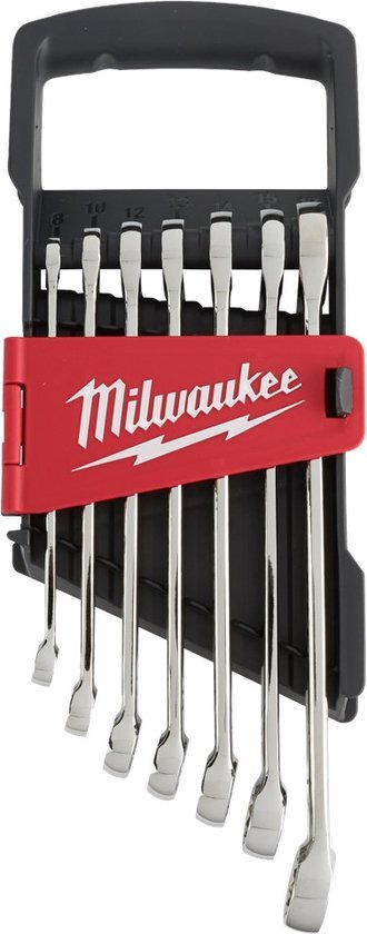 Milwaukee MAX BITE™ Ringsteeksleutelset 7-delig - 4932464257