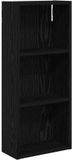 vidaXL Badkamer wandkast Zwarte Eik 30 x 14 x 70 cm Geconstrueerd hout