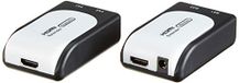 PremiumCord HDMI extender tot 60 m via 2X patchkabel Cat5e, zonder voeding, compatibel met Full HD 1080p, 3D, Dolby-True HD