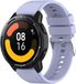 By Qubix - Siliconen sportband - Lila - Geschikt voor Garmin Vivoactive 4 / 4L - 22mm