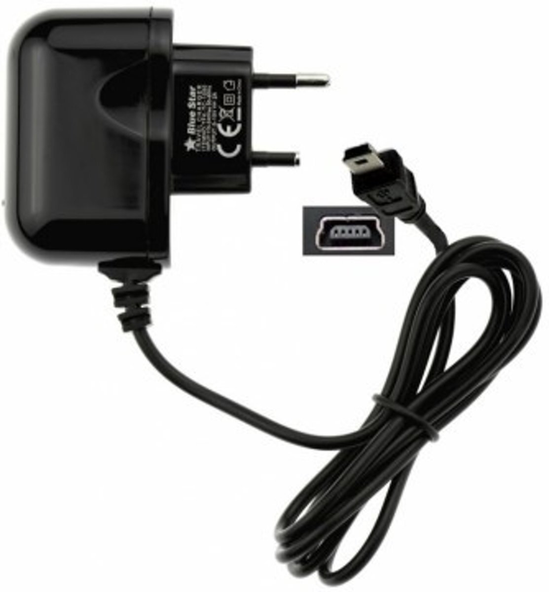 ABC-LED Oplader 220V (micro)voor TomTom Via 130 - 2 ampere lader