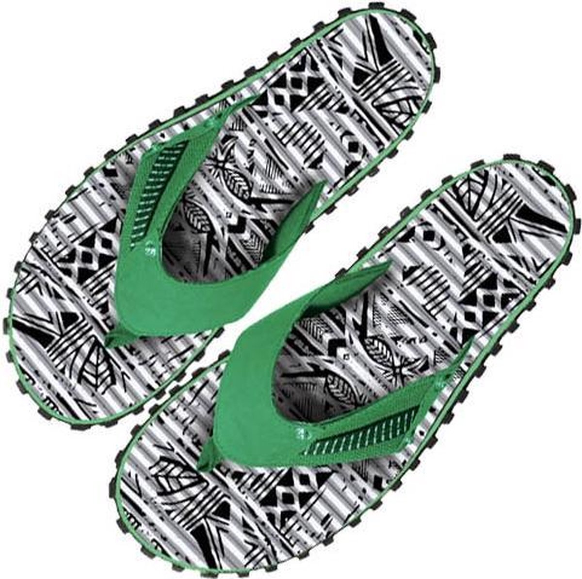 Beco teenslippers Outdoor heren groen