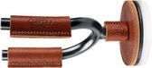 Levy's LVY-FGHNGR-SMTN Smoke Forged Guitar Hanger with Tan Leather