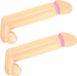 Henbrandt Penis gonflable grande taille - 4 pièces - 35 cm - Rose