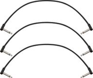 Fender Blockchain 12" patchkabel, 3-pack, hoek/hoek