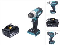 Makita DTW 181 T1 accu slagmoersleutel 18 V 210 Nm 1/2" borstelloos + 1x oplaadbare accu 5.0 Ah - zonder oplader