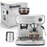 Merkloos Espressomachine Roestvrij staal