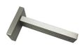 GARDINIA Speciale steun voor Luxor, rechthoekig, geborsteld staal, 14 cm