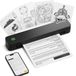 Imprimante portable - Thermique - Bluetooth - A4 - Sans encre