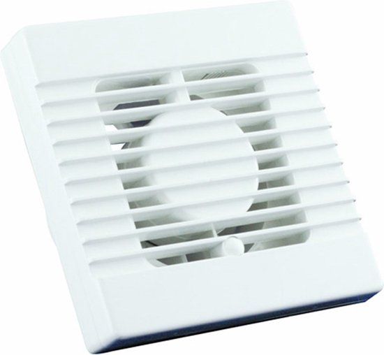 Nedco Badkamertoiletventilator EF-100 - Wit | Ø100mm | 8713512051355
