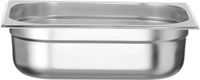 HENDI GN-container 1/2 – Budget Line – 6,5L – 325x265x100 mm – lichtgewicht roestvrij staal