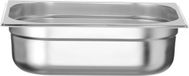 HENDI GN-container 1/2 – Budget Line – 6,5L – 325x265x100 mm – lichtgewicht roestvrij staal