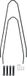SKS Spatbordstangen set - 56 mm - zwart