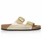 DWRS LABEL DWRS Madrid Champagne Dames Slipper - Maat 38