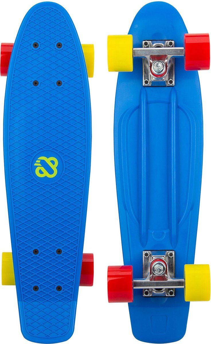 Nijdam FlipGrip Skateboard - Blauw