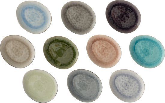 Cosy&Trendy Streetfood Festival Oval Plate - 27.5 x 23 cm - Set of 10