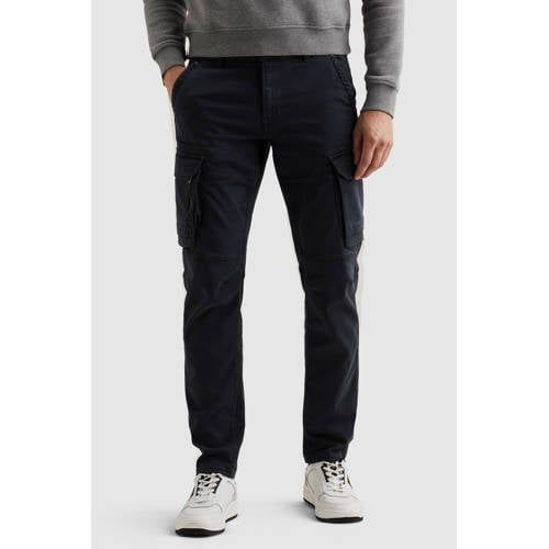 PME Legend EXPEDIZOR tapered cargobroek donkerblauw