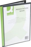 Q-CONNECT showalbum A4 20 tassen zwart