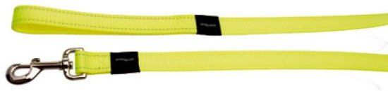 ROGZ FOR DOGS Lumberjack Hondenriem - 25 mm x 1.2 m - Geel